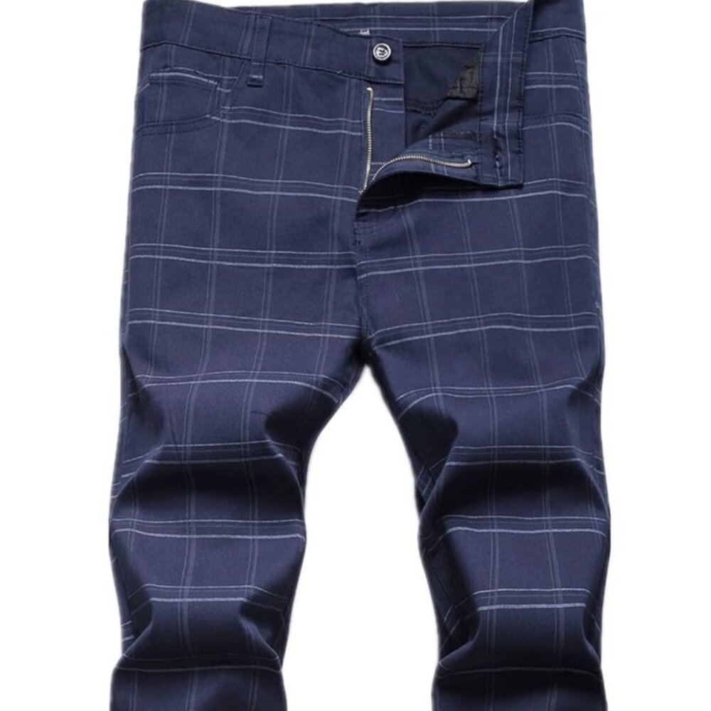Blue Men's Chino Pants